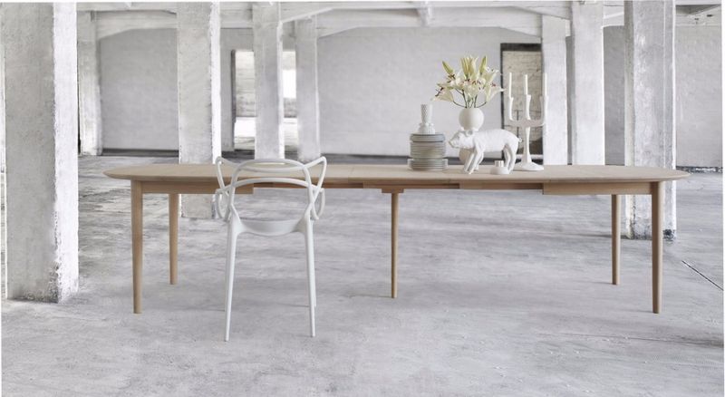 Andersen Furniture Classic bord - 110x172 alt 215cm med uttrekk