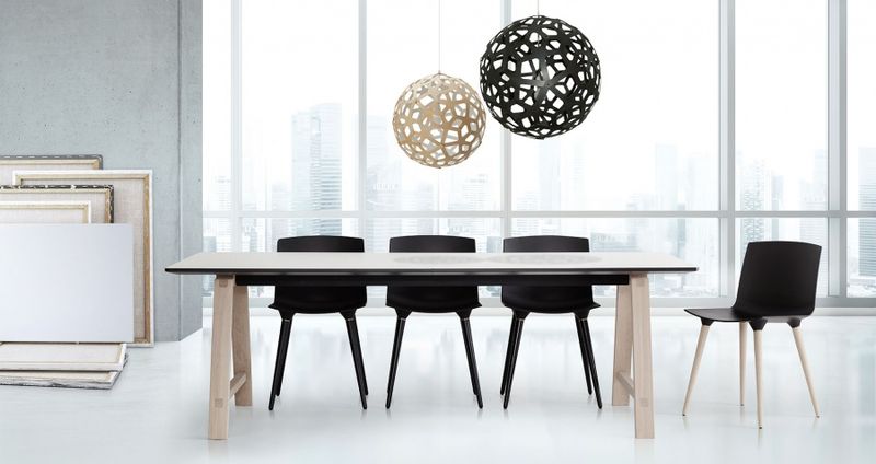 Andersen Furniture T1 spisebord utrekkbart laminat plate