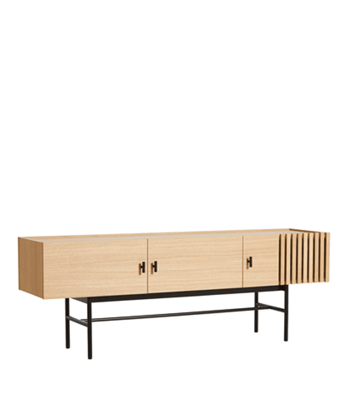 Woud Array  low sideboard med ben B150cm H 53cm