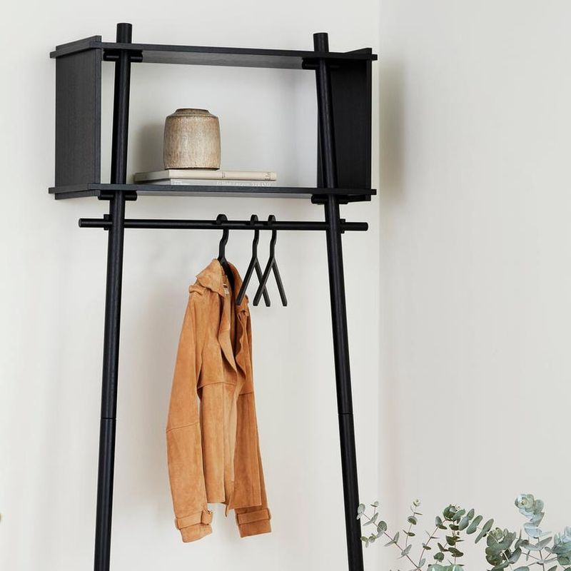 Woud Tøyboks Garderobe B 120cm hvitpigmentert eik