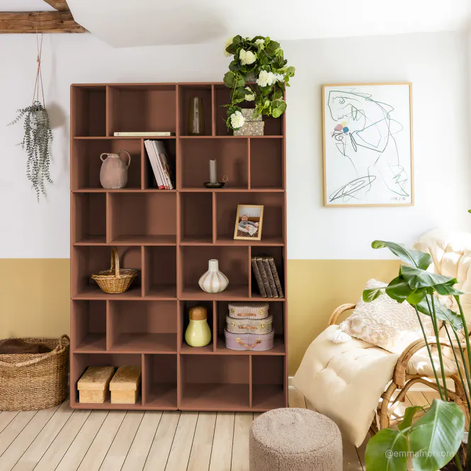 Hovedbilde Quadrant Brooklyn bokhylle H 177  Bredde 117cm